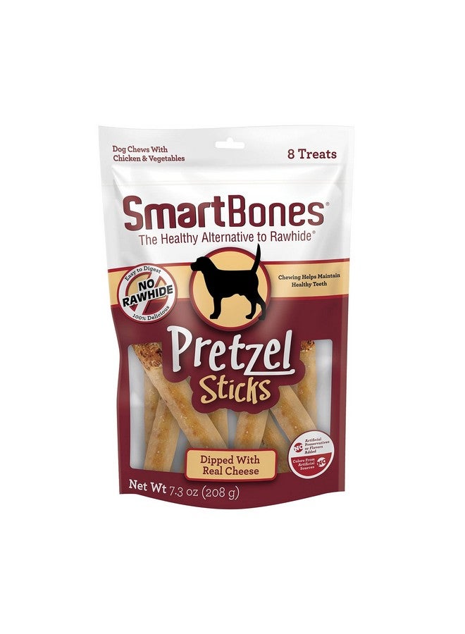 SmartBones No Artificial Colors or Preservatives Pretzel-Style Chews, Treat Your Dog to a Fun Shapped Rawhide-Free Chew 8 Count (Pack of 1) - Image 1