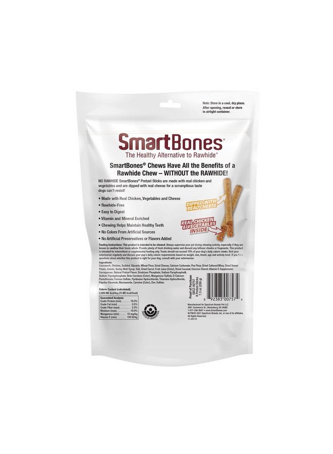 SmartBones No Artificial Colors or Preservatives Pretzel-Style Chews, Treat Your Dog to a Fun Shapped Rawhide-Free Chew 8 Count (Pack of 1) - Image 2