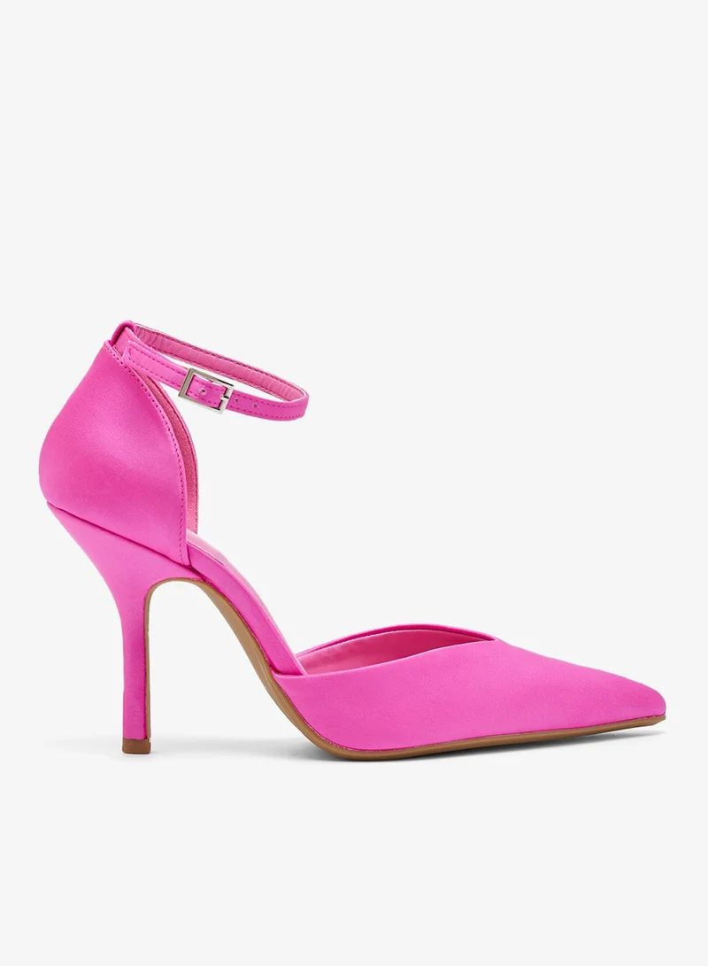 Ella Limited Edition Strap Detail Mid Heel Pumps
