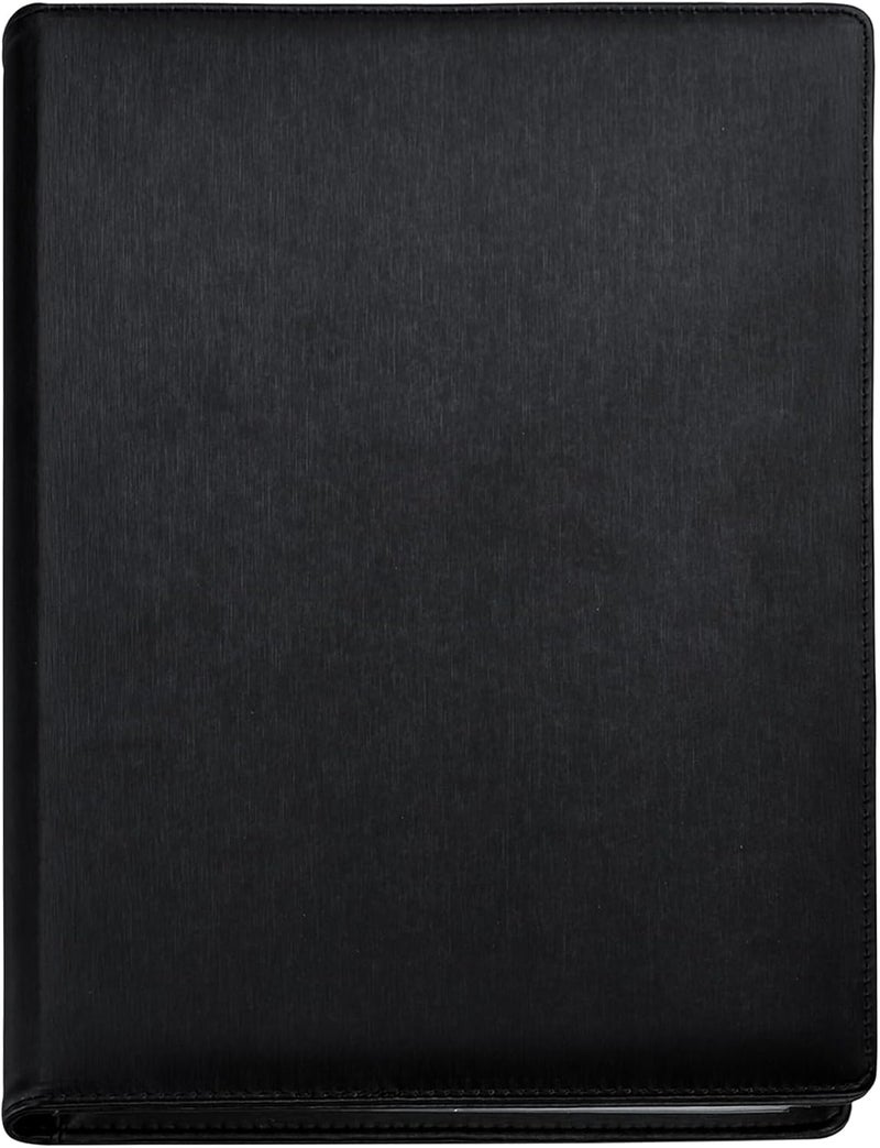 Arpan Black A4 Professional Display Book Folder for Presentation, Artwork, Interviews, CVS - A4 Display Folder with 48 Pockets (96-Side) - Image 1