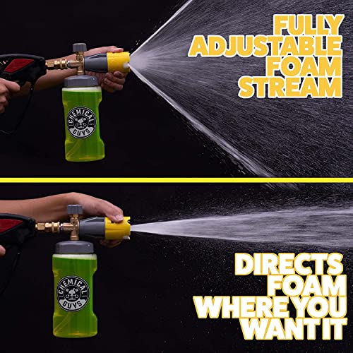 Chemical Guys مجموعة كيميائية من 16 قطعة من Chemical Guys HOL363 لبناء حماية وغسيل السيارات السيراميكي مع مسدس رغوة Big Mouth Max Release ودلو و(6) مواد تنظيف للعناية بالسيارات سعة 16 أونصة (تعمل مع غسالات الضغط)  - Image 2
