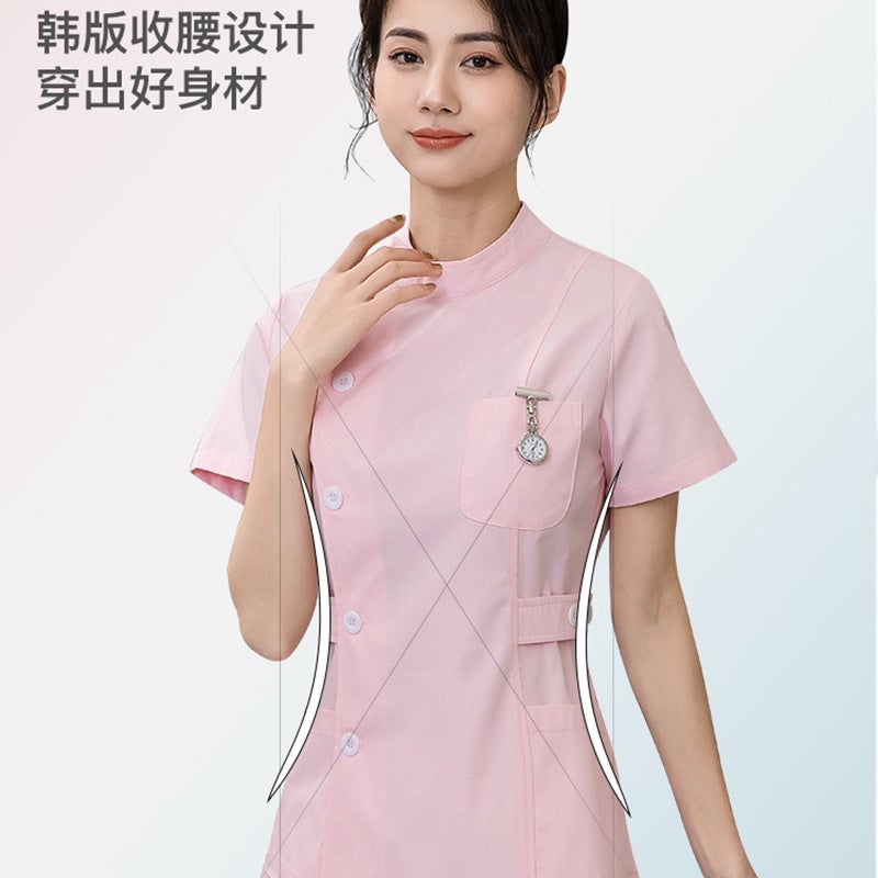 Nurse'S Long-Sleeved Women'S Summer Hospital Two-Piece Set Short-Sleeved Set Split Set Short Full-Set Labor Protection Work Clothes - Image 5