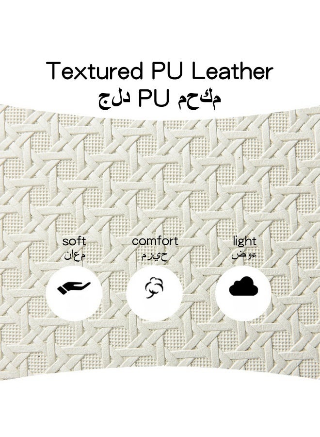 SHABILI Women's Fashion Luxury Shoulder Bags, Ladies Daily Commuter White Handbag Tote Bags Clutch Bag, PU Leather Crossbody Bag Satchel Bag Beach Bag Carry Bag for College Students and Teenagers  - Image 3