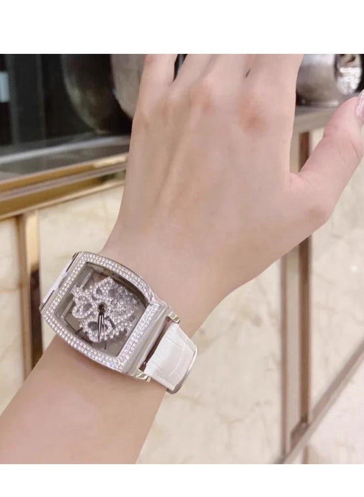 Yiming Women's Light Luxury Niche Starry Sky Full Diamond High-End Watch - Image 3