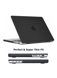 Matte Hard Shell Case Compatible with 2021-2024 MacBook Pro 14 inch with Model A3112 A3185 A3401A2442 A2779 A2918 A2992, with M1 M2 M3 M4 Pro/Max chip & Touch ID