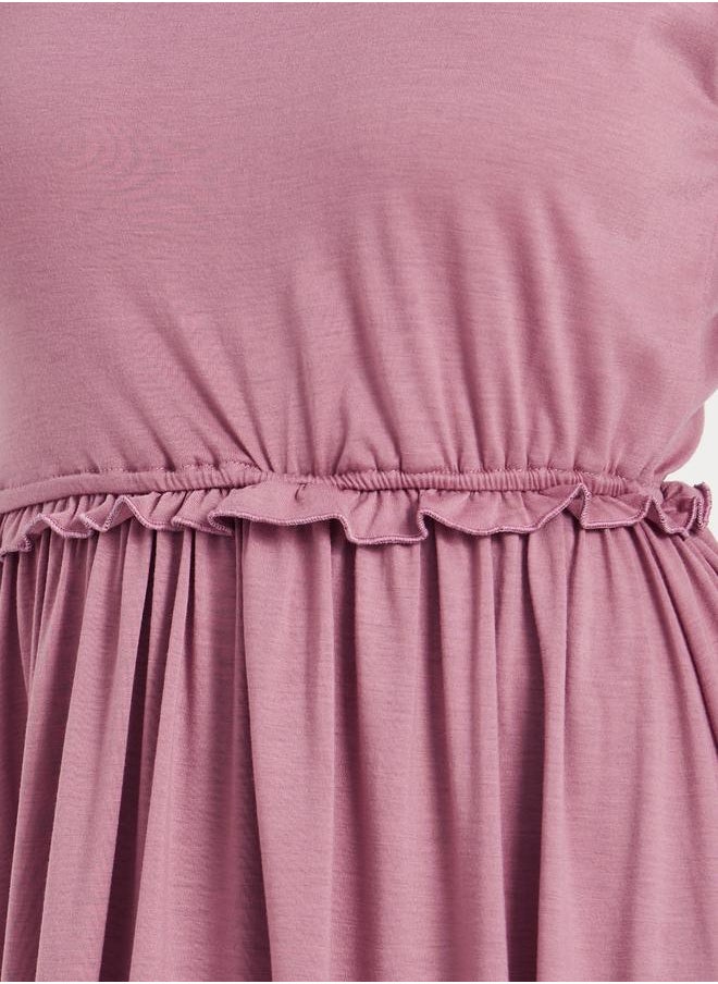 Take Two Cap Sleeve Maxi Dress  - Image 5