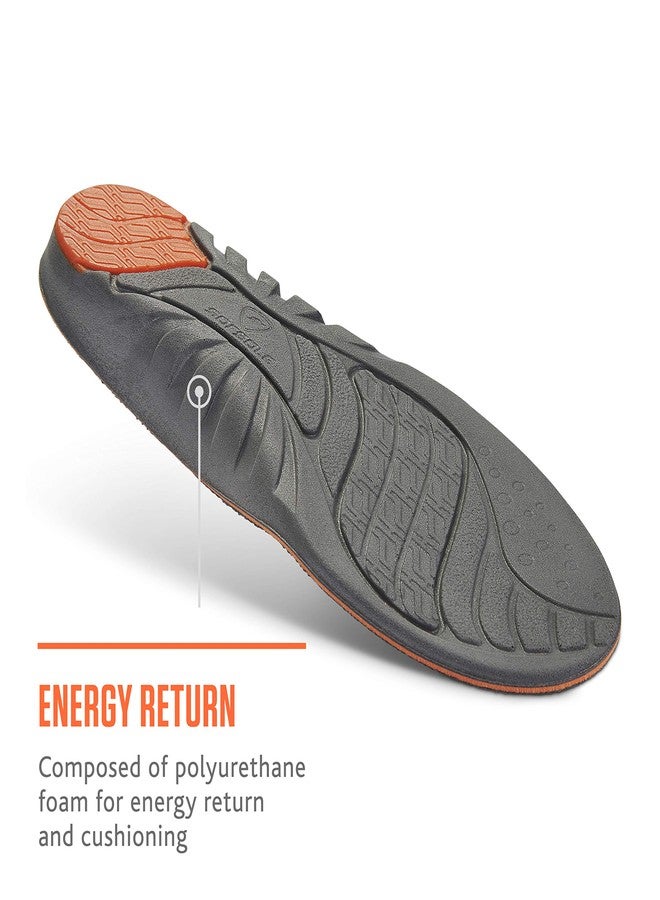 Sof Sole womens High Arch Performance Full-length Insole, Grey, 5-7.5 US - Image 3