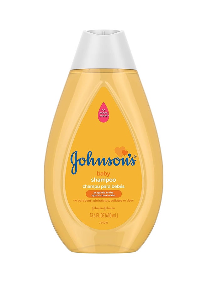 Johnson's Baby Tear Free Shampoo, No Parabens, Phthalates, Sulfates, Dyes, Fresh, 13.6 Fl Oz - Image 1