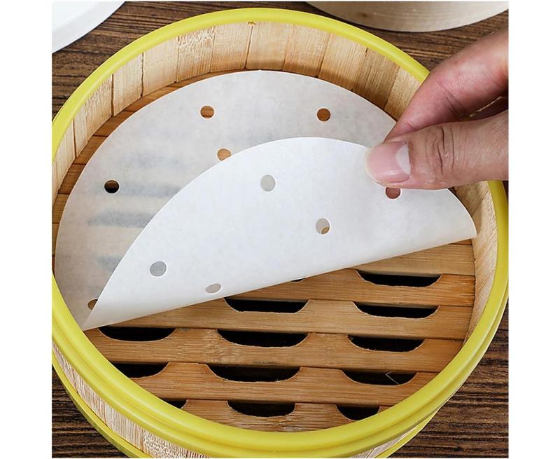 Patty Paper 13x13x0.8cm Heat Resistance Up To 230°C - Food-Grade Non-Stick Recyclable Burger Wax for Home Kitchen Vegetable Burgers Vegan Burgers Dumplings - Image 3