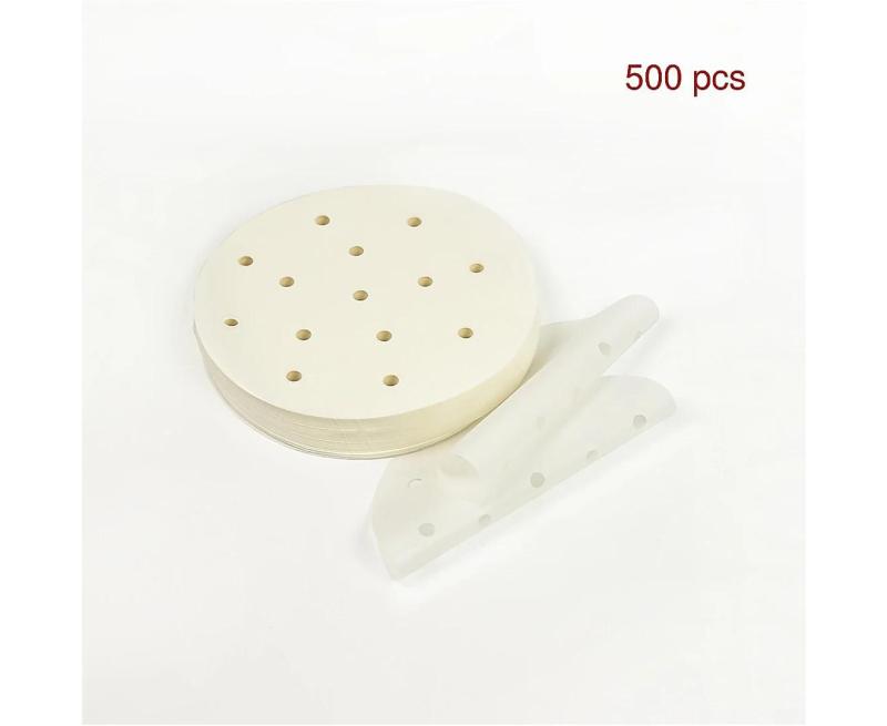 Patty Paper 13x13x0.8cm Heat Resistance Up To 230°C - Food-Grade Non-Stick Recyclable Burger Wax for Home Kitchen Vegetable Burgers Vegan Burgers Dumplings - Image 5