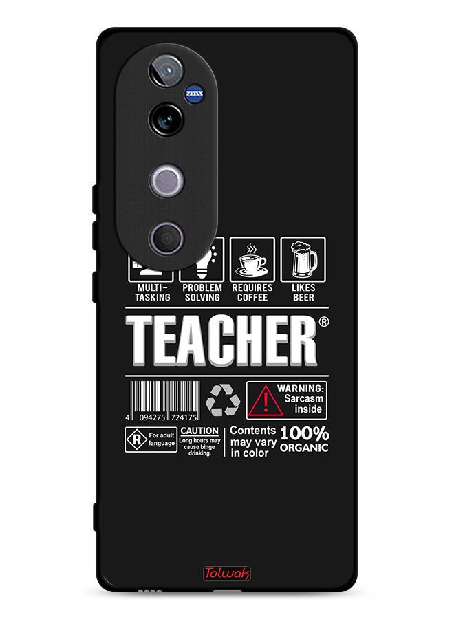 Tolwak Vivo V40 5G Protective Case Cover Teacher Sticker - Image 1