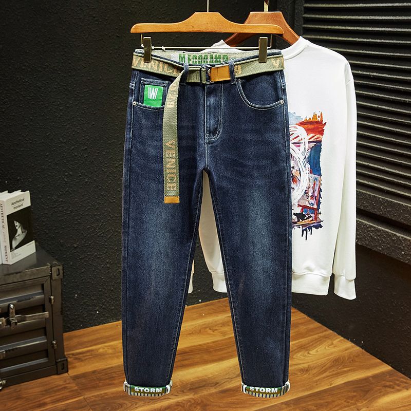 Unisex Casual Daily Denim Jeans - Image 3