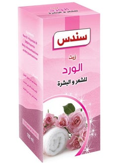 سندس زيت الورد للشعر والبشرة  100 مل  - Image 3