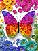 Cross & Glory Cross Glory 1000 Piece Jigsaw Puzzle for Adults Bloomtastic Butterfly Colourful Floral Butterfly Puzzle 20x27 Inches Flower Puzzle - Image 2