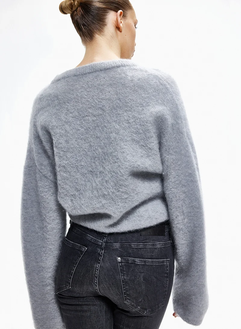 H&M Flared Ultra High Jeans