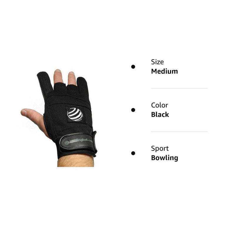 bowlingball.com Monster Grip Bowling Glove (Medium, Left) - Image 2