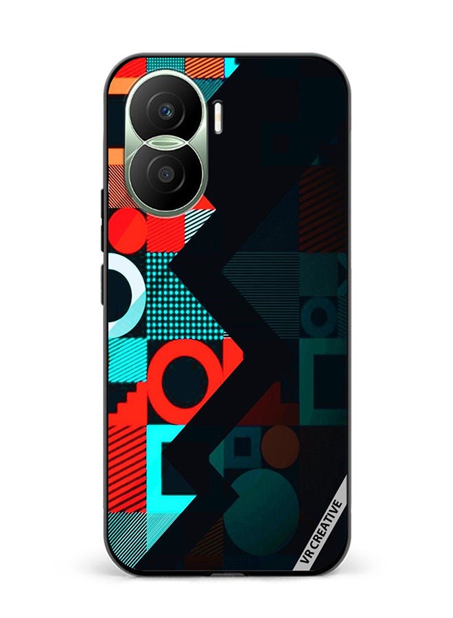VR CREATIVE Protective Case Cover For Honor Play7T Pro Texture Design Multicolour - Image 1