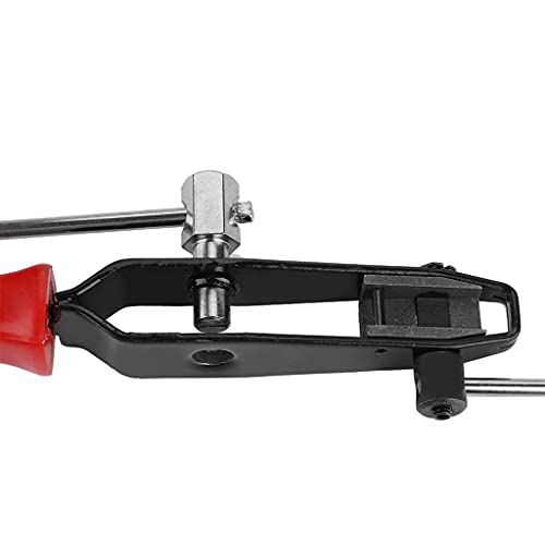 ESreake CV Joint Ear Clamp Banding Tool with Cutter, ESreake Auto Vehicle Tools Cut-Off Pliers Use for Car Repair, 10mm Fuel Hose, Cooling System, Vacuum Hoses Clamping (CV Joint Banding Tool with Cutter) - Image 3