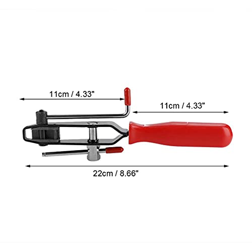 ESreake CV Joint Ear Clamp Banding Tool with Cutter, ESreake Auto Vehicle Tools Cut-Off Pliers Use for Car Repair, 10mm Fuel Hose, Cooling System, Vacuum Hoses Clamping (CV Joint Banding Tool with Cutter) - Image 2