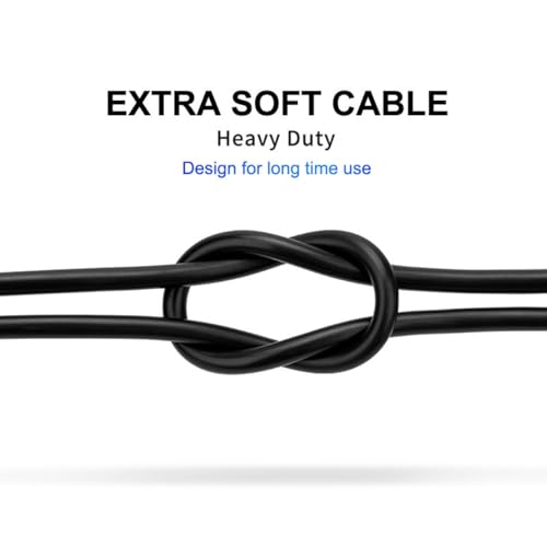 Nitho USB C Charging Cable [4 Meters, Pack of 2] Type C Charge and Play Cable for Playstation 5, Xbox Series X/S Controllers and Devices with Type C Interfaces, USB A to USB C Charging Cables - White - Image 3