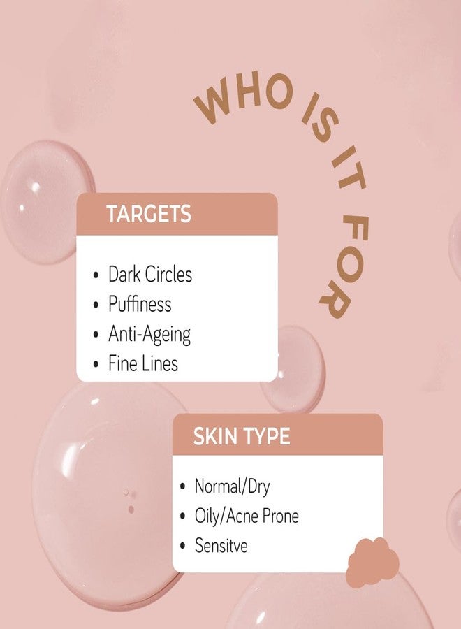 Moody DermaSoothe Ceramide & Vitamin E Repairing Under Eye Roll on Serum | Brightening & Repairing Under Eye Cream | With Vitamin E for Dark Circles, Puffiness & Fine Lines | 10 ml - Image 3