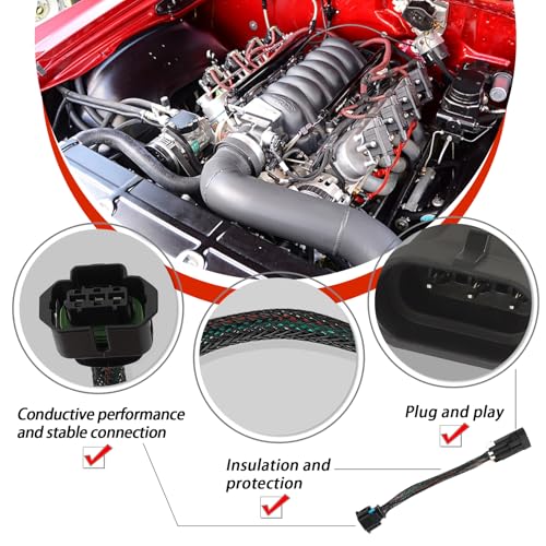 XTPTFABS 558-416 Main Harness Fuel Wiring Harness Adapter Compatible with LS3-style MAP Sensor Adapter - Image 4