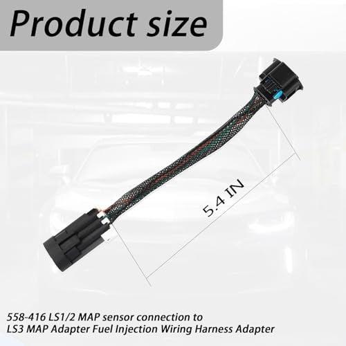 XTPTFABS 558-416 Main Harness Fuel Wiring Harness Adapter Compatible with LS3-style MAP Sensor Adapter - Image 3