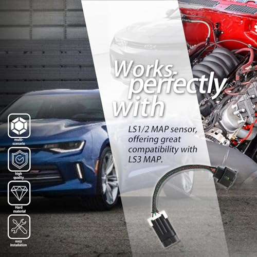 XTPTFABS 558-416 Main Harness Fuel Wiring Harness Adapter Compatible with LS3-style MAP Sensor Adapter - Image 5