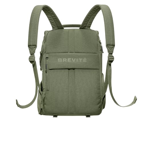 BREVITE - The Runner - Compact Camera Backpacks for Photographers - A Minimalist & Travel-friendly Photography Backpack Compatible With Both Laptop & DSLR Accessories 18L (Pine Green) - Image 2