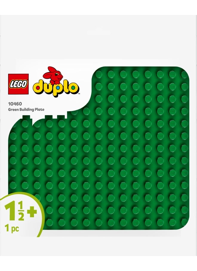 LEGO DUPLO Green Building Plate Construction Toy for 1.5 Plus year old Toddlers, Boys & Girls, Preschool Bricks Display Base Stimulates Imaginative Play and Creative Builds 10460 (1 pieces)  - Image 2