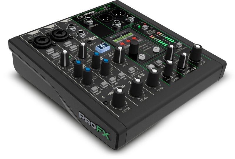 Mackie ProFX6v3+ 6‑Channel Analog Mixer, Built‑in GigFX+ Effects, USB‑C Audio Interface, Bluetooth Streaming for Podcast, Live Streaming & Home Studio Recording - Image 2