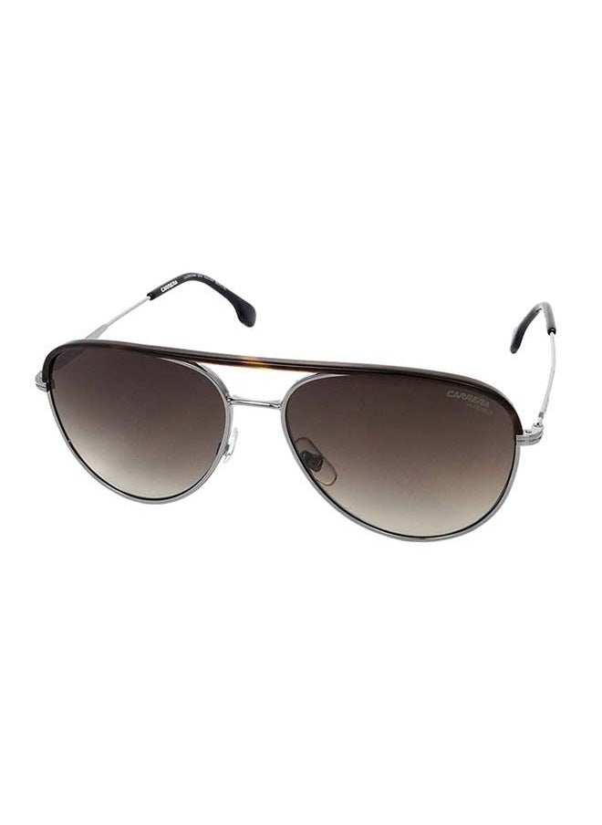 Carrera نظارة شمسية بإطار أفياتور كامل الحافة CR 209/S/SAM 085K HA - مقاس العدسة: 58 مم - لون أسود روثينيوم  - Image 1