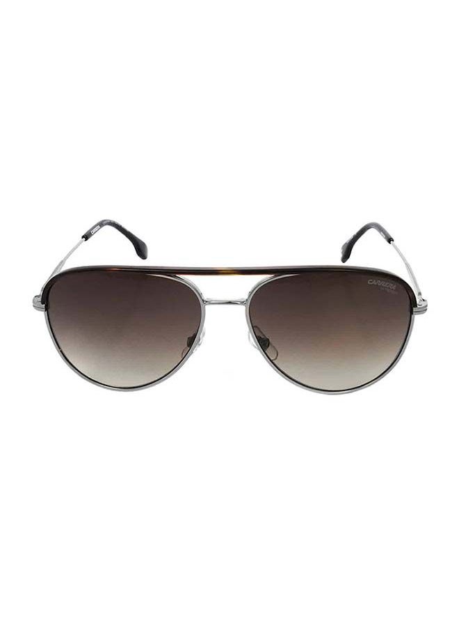 Carrera نظارة شمسية بإطار أفياتور كامل الحافة CR 209/S/SAM 085K HA - مقاس العدسة: 58 مم - لون أسود روثينيوم  - Image 2