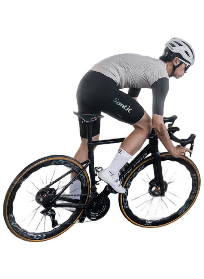 Sendik Men'S Cycling Shorts For Spring And Summer Riding, Plain Five Seasons, Black, Xl - Image 3