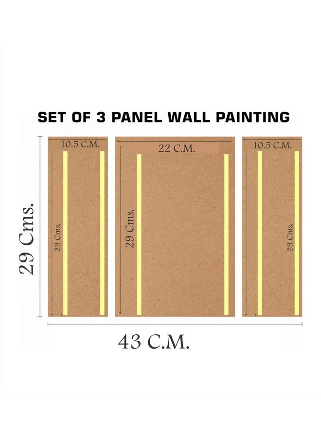 Rangoli Beautiful Modern Art Set to Décor your Living Spaces Digital Reprint 29 cm x 43 cm (Pack of 1) Painting SMDF-84 - Image 5
