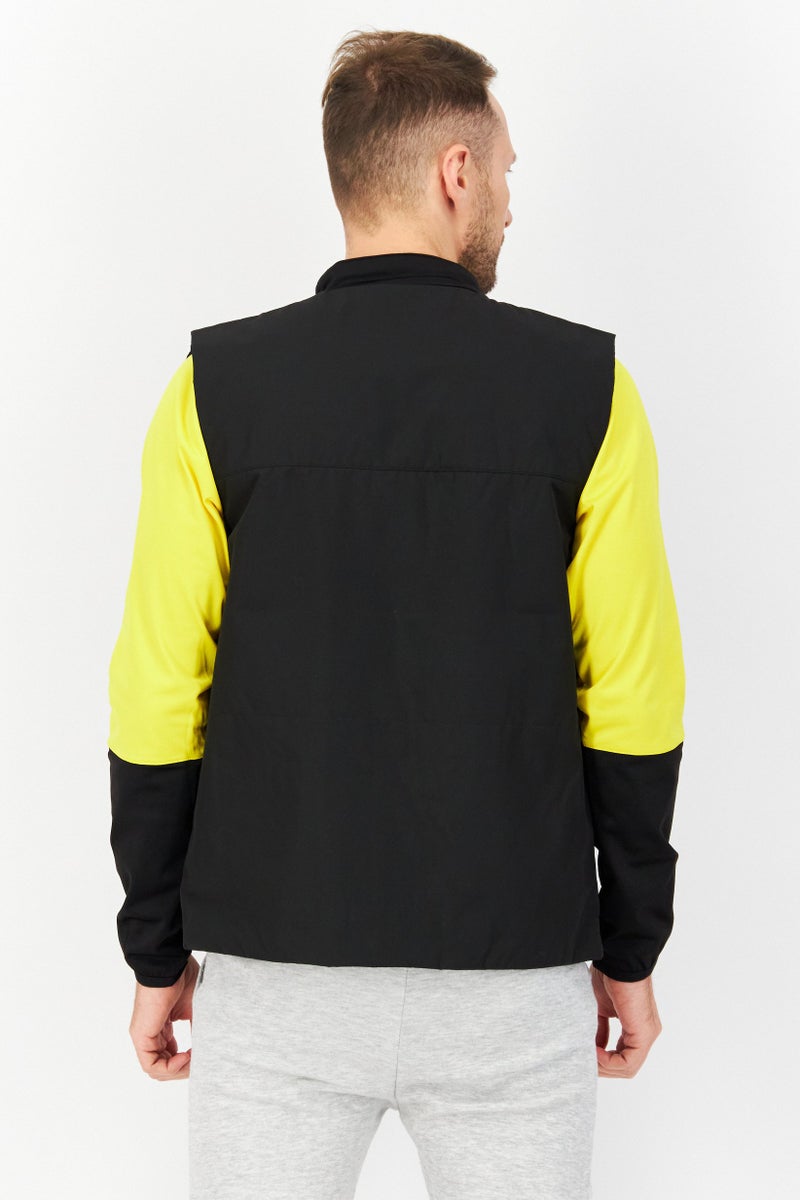 PUMA Men Sportswear Fit Classic Gilet Embroidered Logo Vest Jacket, Black - Image 3