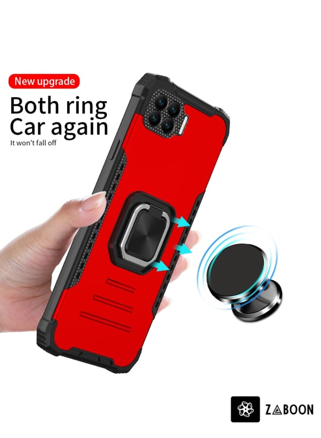 Zaboon Protective Case Cover For OPPO Realme C17 / Realme 7i Fierce Warrior Series Armor Aluminum Alloy + TPU  with Ring Holder - Image 3