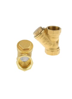 Brass Female Threaded Y Shaped Brass Strainer Filter Valve for Water, HVAC & Plumping Application (1.1/4 Inch)