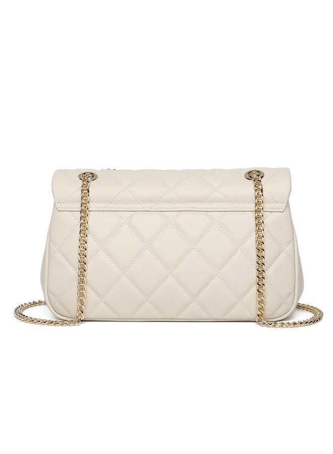 Crocodile Festival Light Luxury Cowhide Women's Handbag, Classic Diamond Pattern Shoulder Bag, High-end Crossbody Ladies Chain Bag, Gift - Image 2