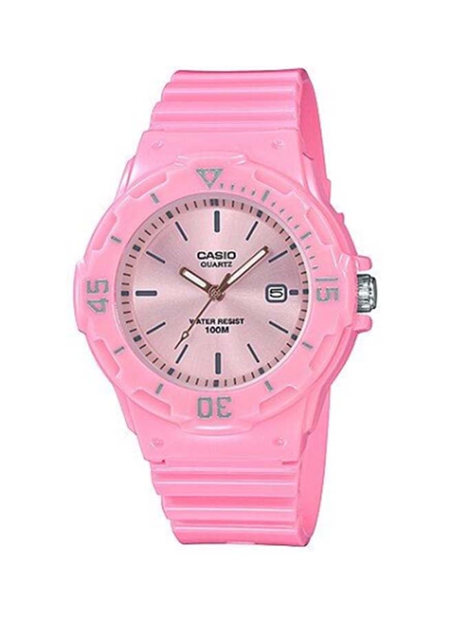 CASIO Women Resin Analog Wrist Watch LRW-200H-4E4VDF - 39 mm - Pink - Image 1