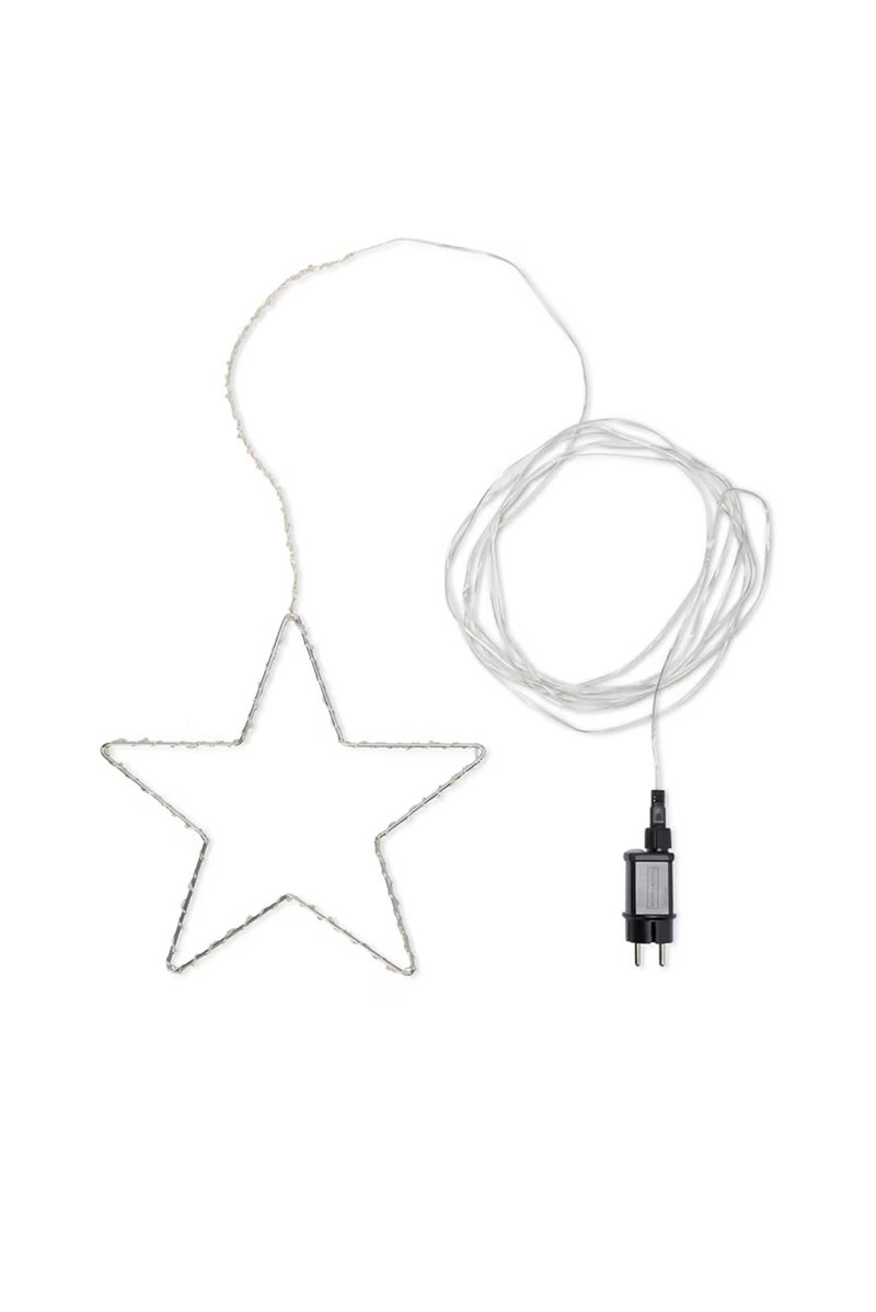 Tchibo Led Star Outdoor Lighting 30 cm, Silver - Image 3