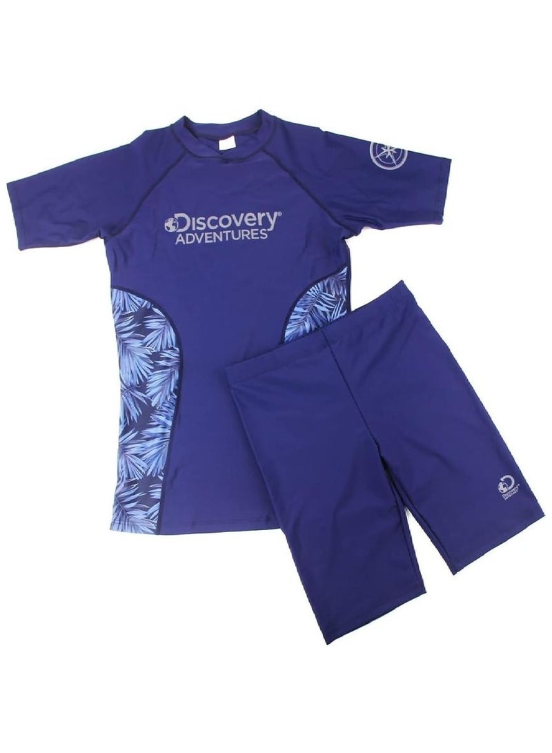 Discovery Adventures Men's Swimwear DEY21397 Blue XL - Image 1