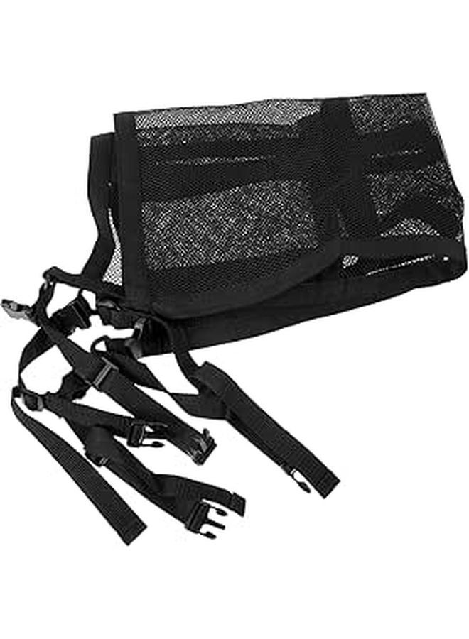 Dual Layer Car Ceiling Storage Net Organizer For SUV Truck Van Breathable Mesh - Image 1