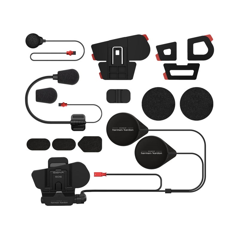 Sena 60S Helmet Clamp Kit with Universal Microphone Kit - Image 2