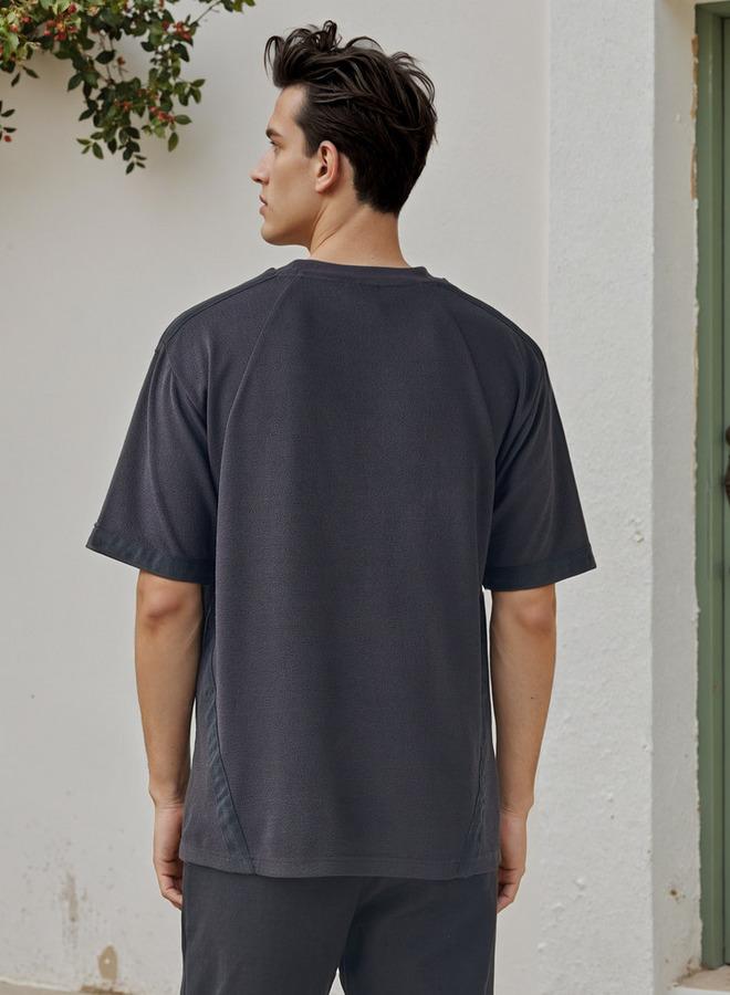 Kappa Jacquard Textured T-shirt - Image 3