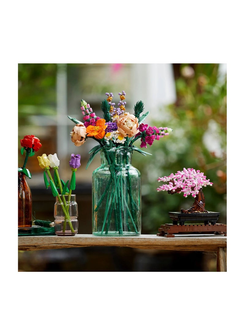 LEGO LEGO - Creator Expert Flower Bouquet 756 Pieces - 10280  - Image 4
