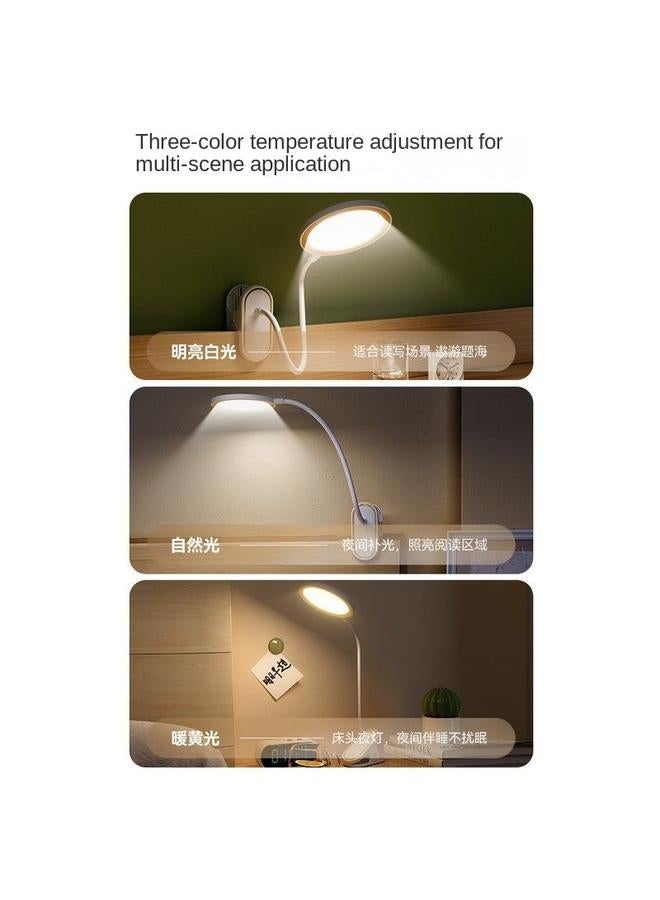 Bluejw LED Clipable Table Lamp Student Eye Protection Two-purpose Dormitory Lamp Bedroom Bedside Reading Nightlight - Image 3