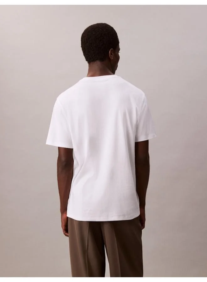 CALVIN KLEIN Textured Cotton Shirt