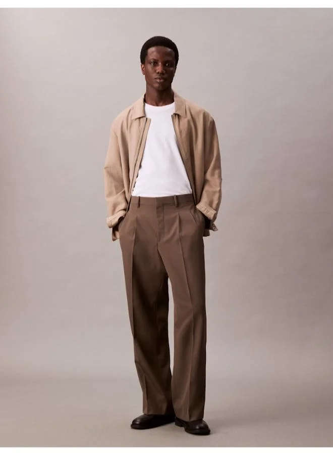 CALVIN KLEIN Textured Cotton Shirt