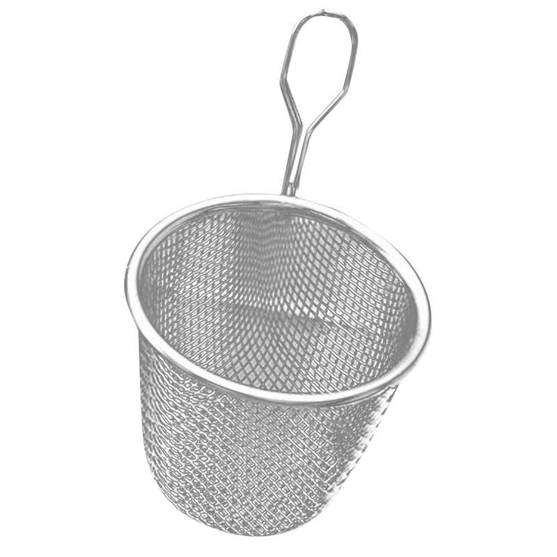 Pasta Cooker Stainless Steel Pasta Basket with Handle Strainer Skimmer Food Dumpling Noodle Strainer Basket for Noodles - Image 4
